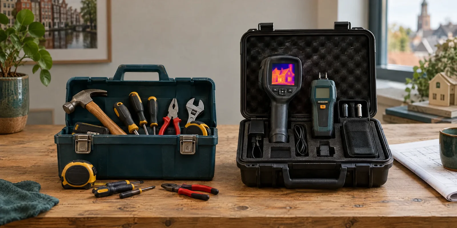 Doe-het-zelf inspectie versus professioneel