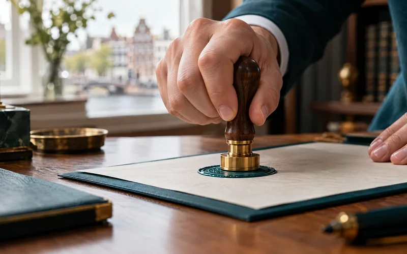Is een notaris verplicht bij de koop van een huis?